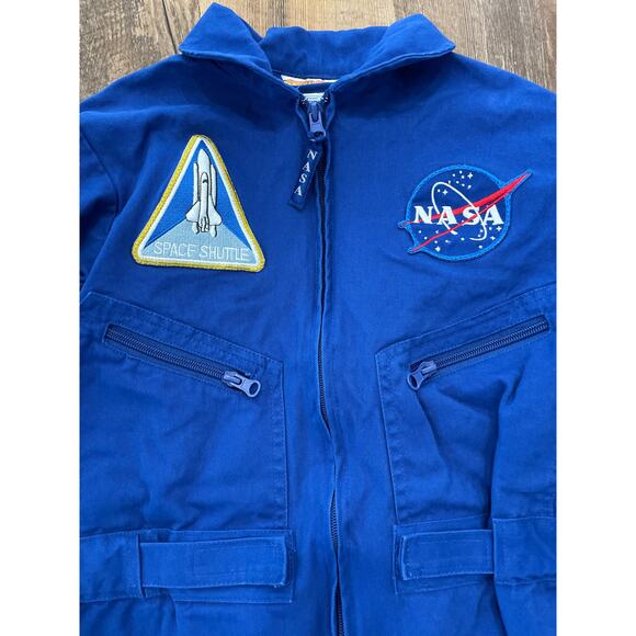 NASA  Get Real Gear kids flight  Astronaut coveralls 8-10 , halloween, dressup - Picture 2 of 12